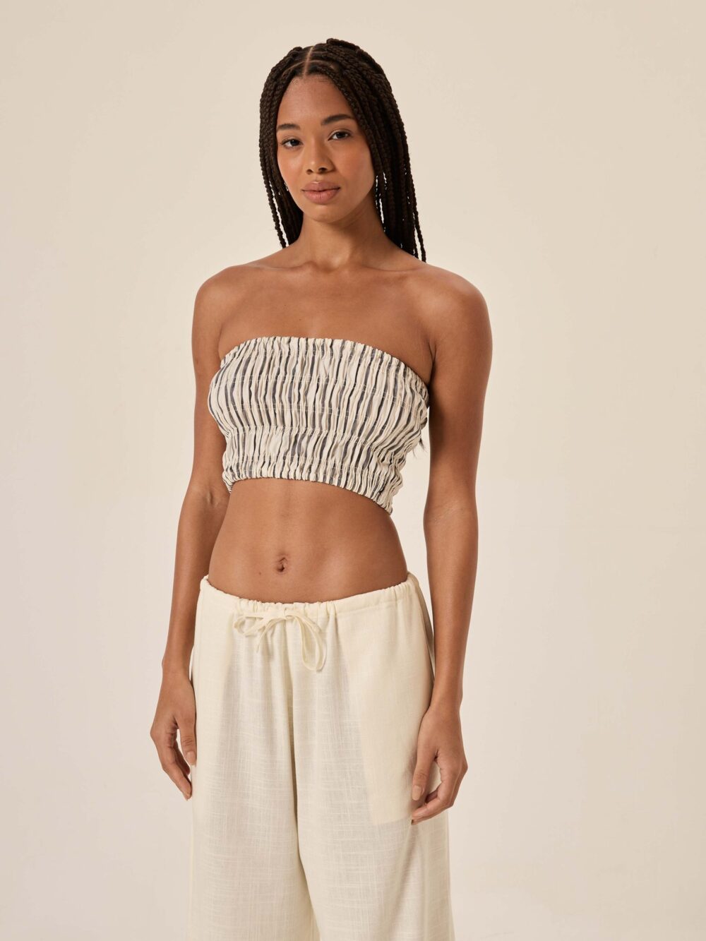 Top Lastex Posi Stripes