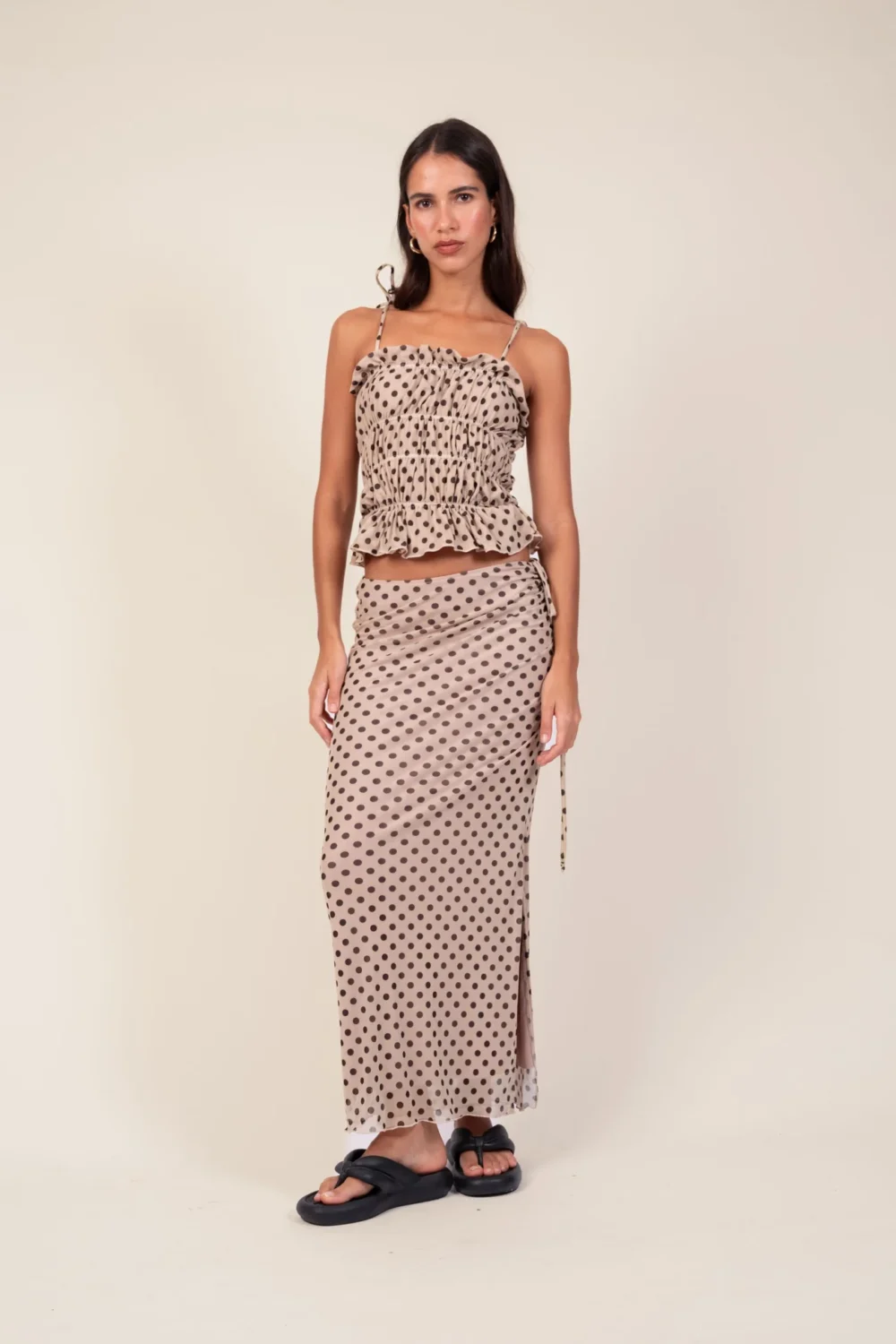 Polka Dot Tulle Skirt