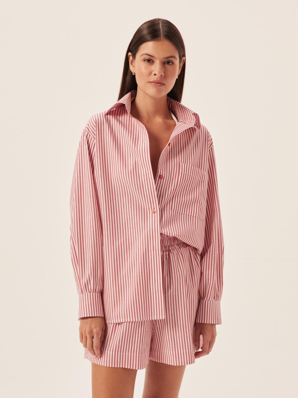 Striped Tricoline Shirt