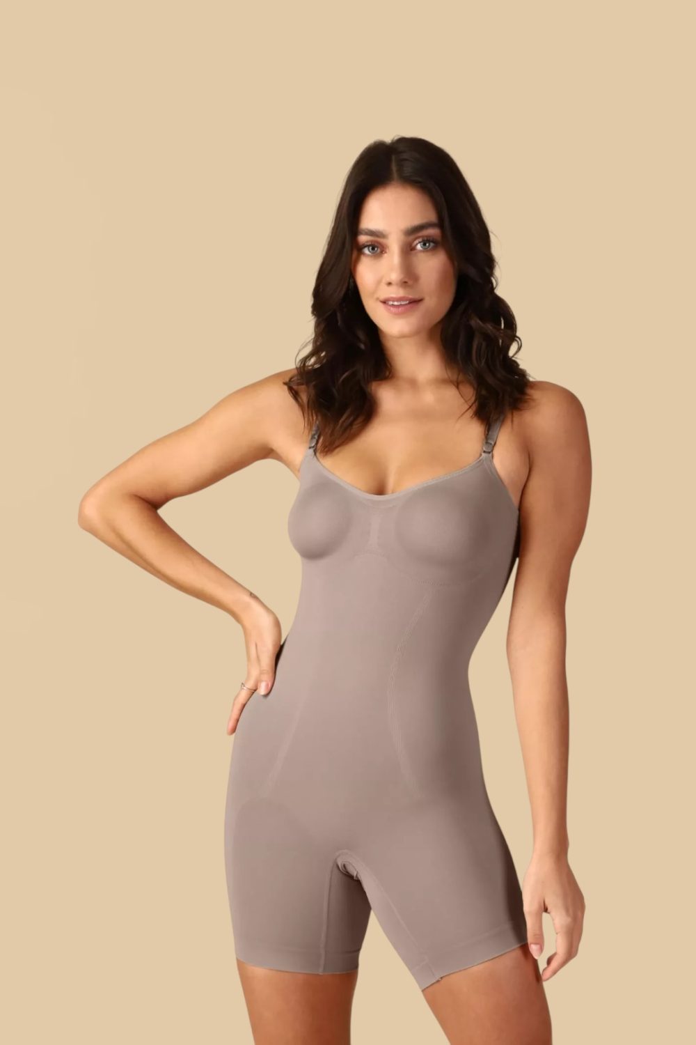 Bodysuit With Reducer Shorts