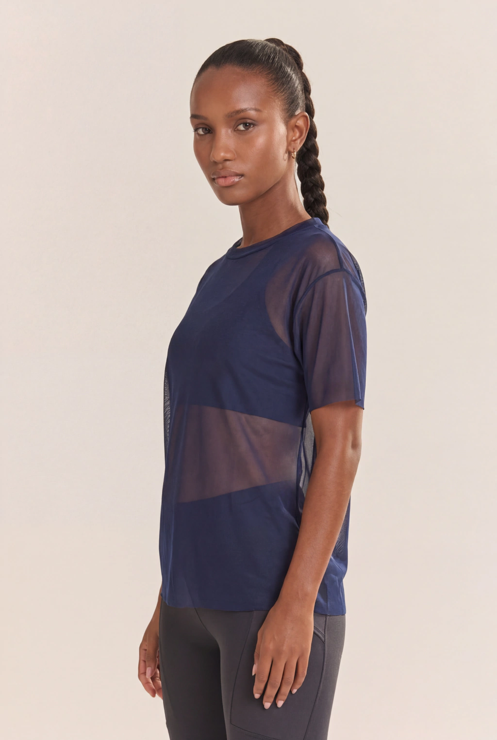 Blusa Ombro Deslocado Tule - Imagem 10