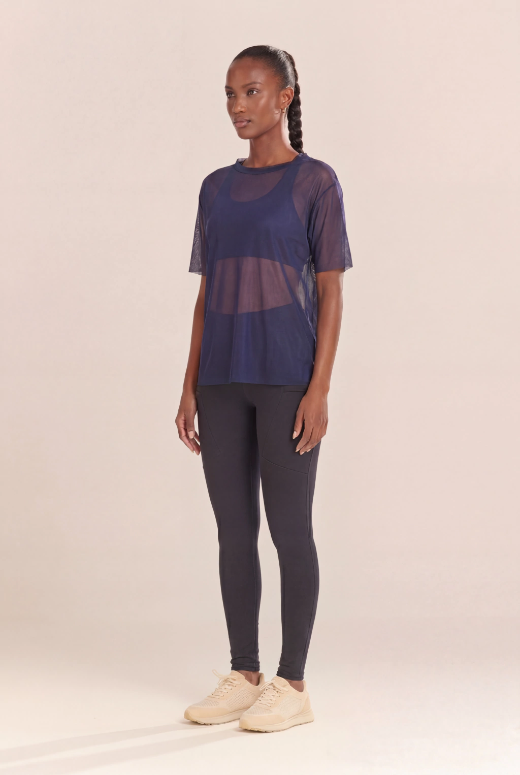 Blusa Ombro Deslocado Tule - Imagem 5