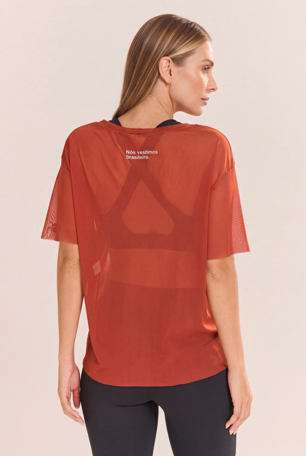 Blusa Ombro Deslocado Tule - Imagem 12