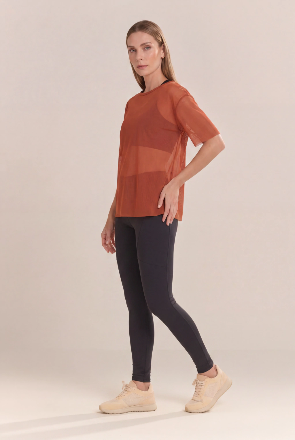 Blusa Ombro Deslocado Tule - Imagem 2