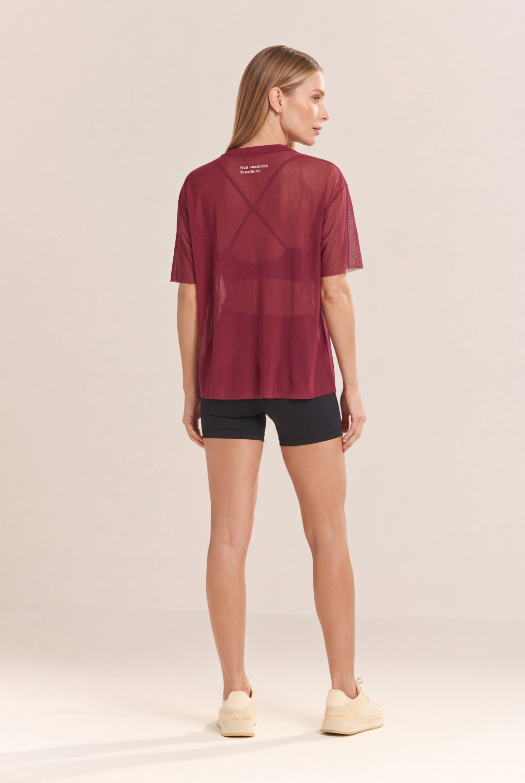 Blusa Ombro Deslocado Tule - Imagem 11