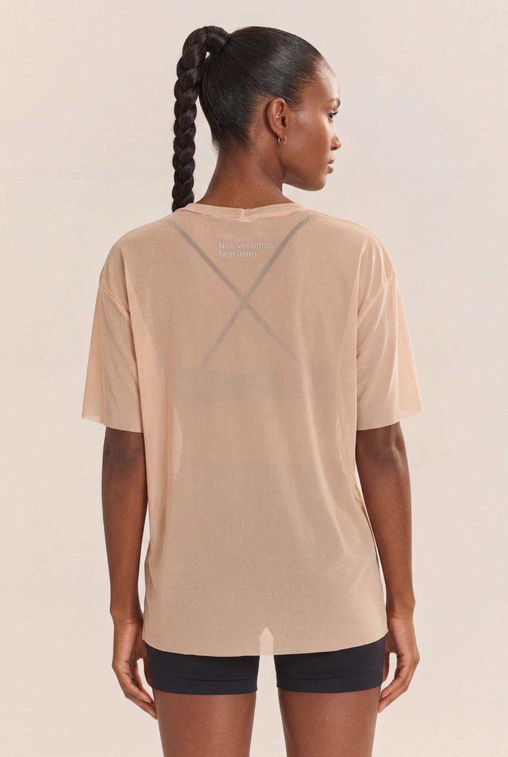 Blusa Ombro Deslocado Tule - Imagem 13