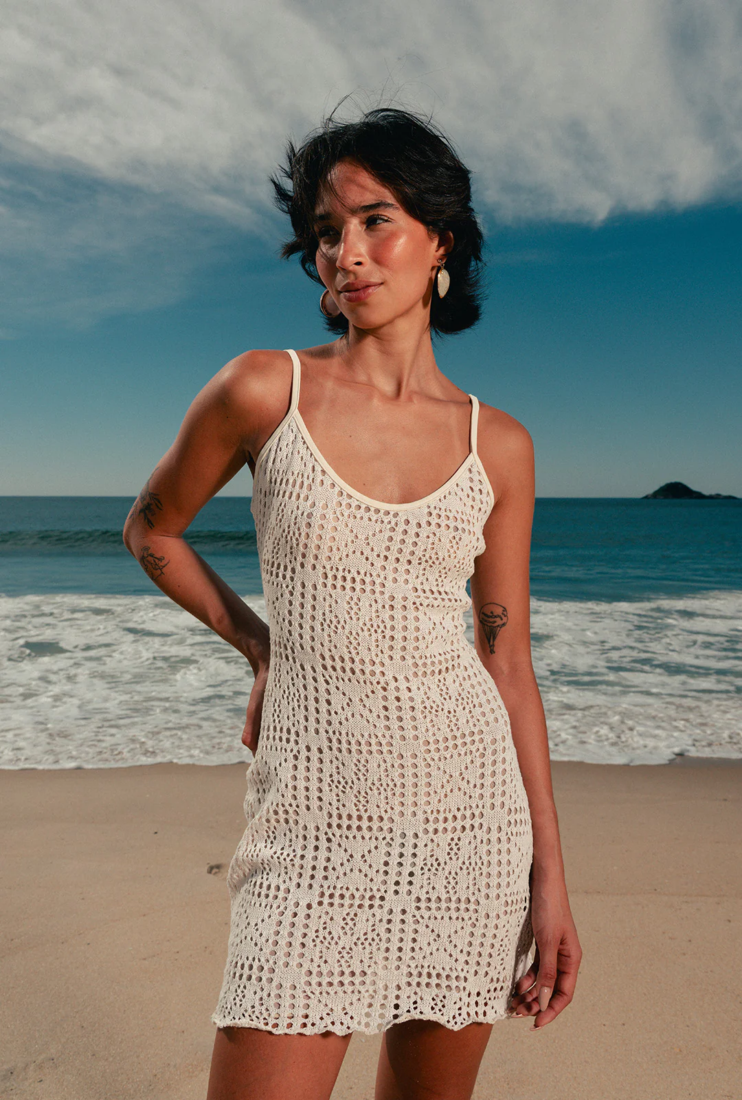 Vestido Mini Renda - Imagem 3
