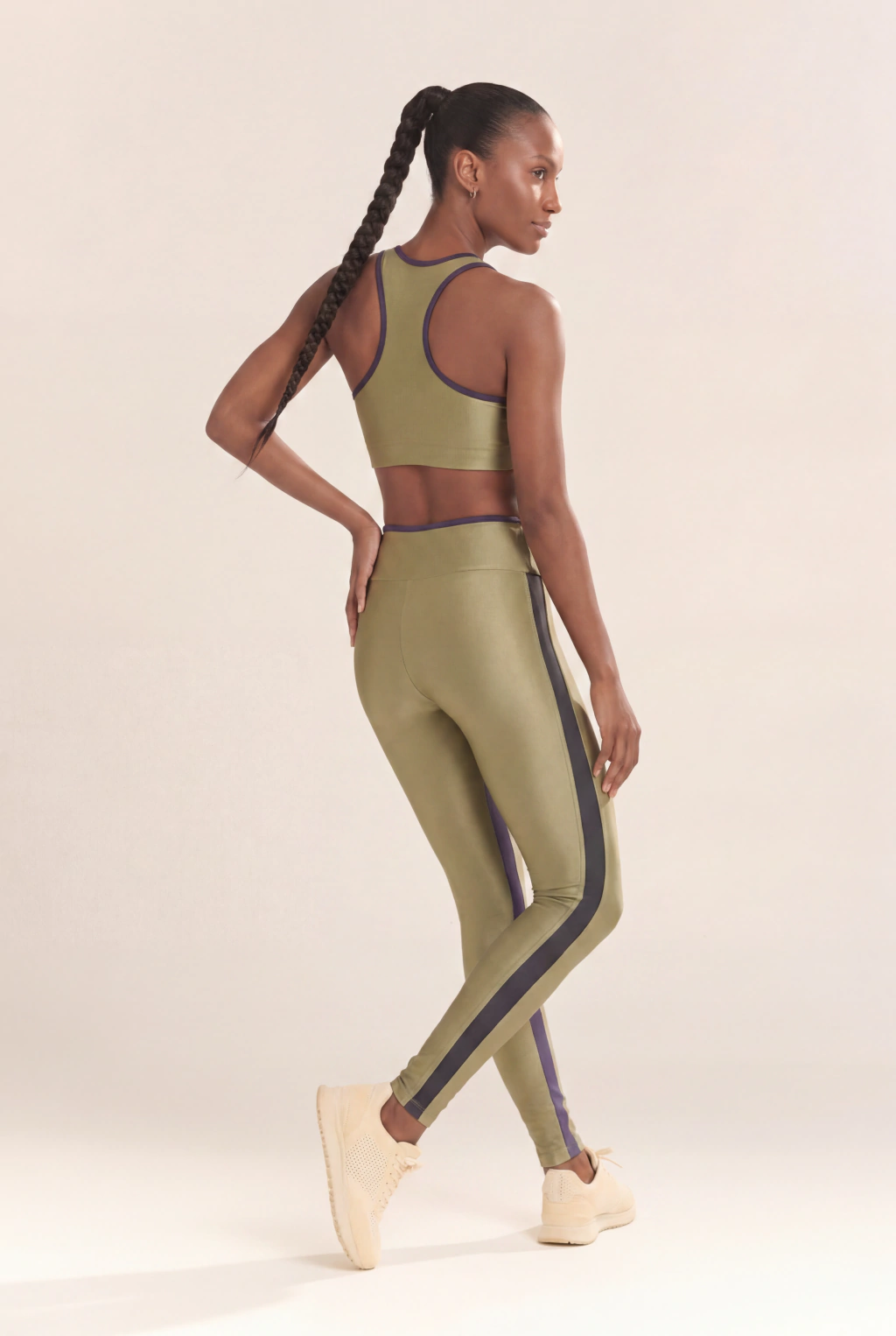 Calça Legging Recortes Coloridos - Imagem 3