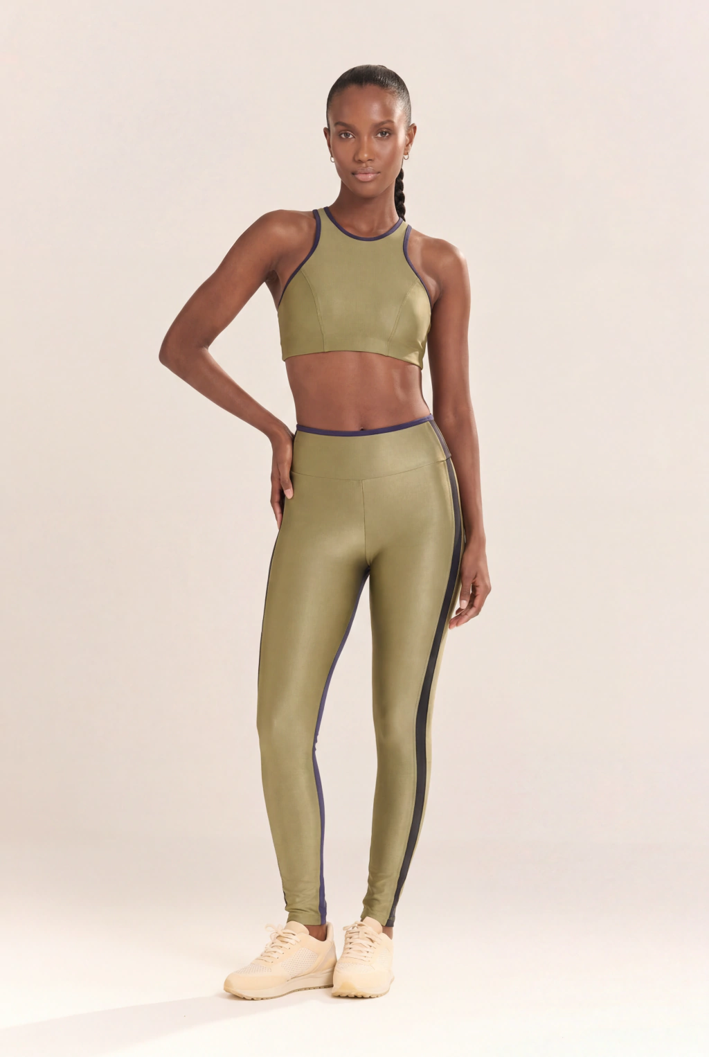 Calça Legging Recortes Coloridos - Imagem 6