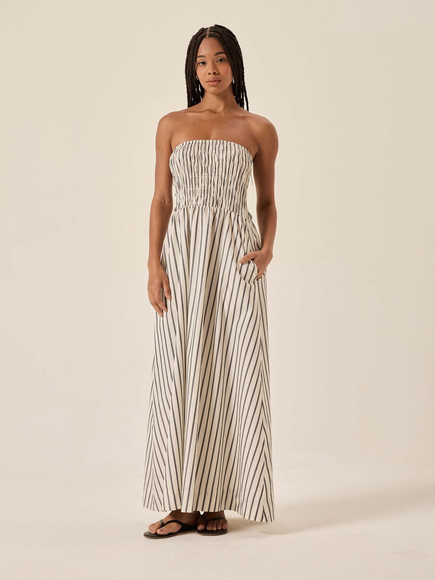 Vestido Lastex Posi Listras - Imagem 4