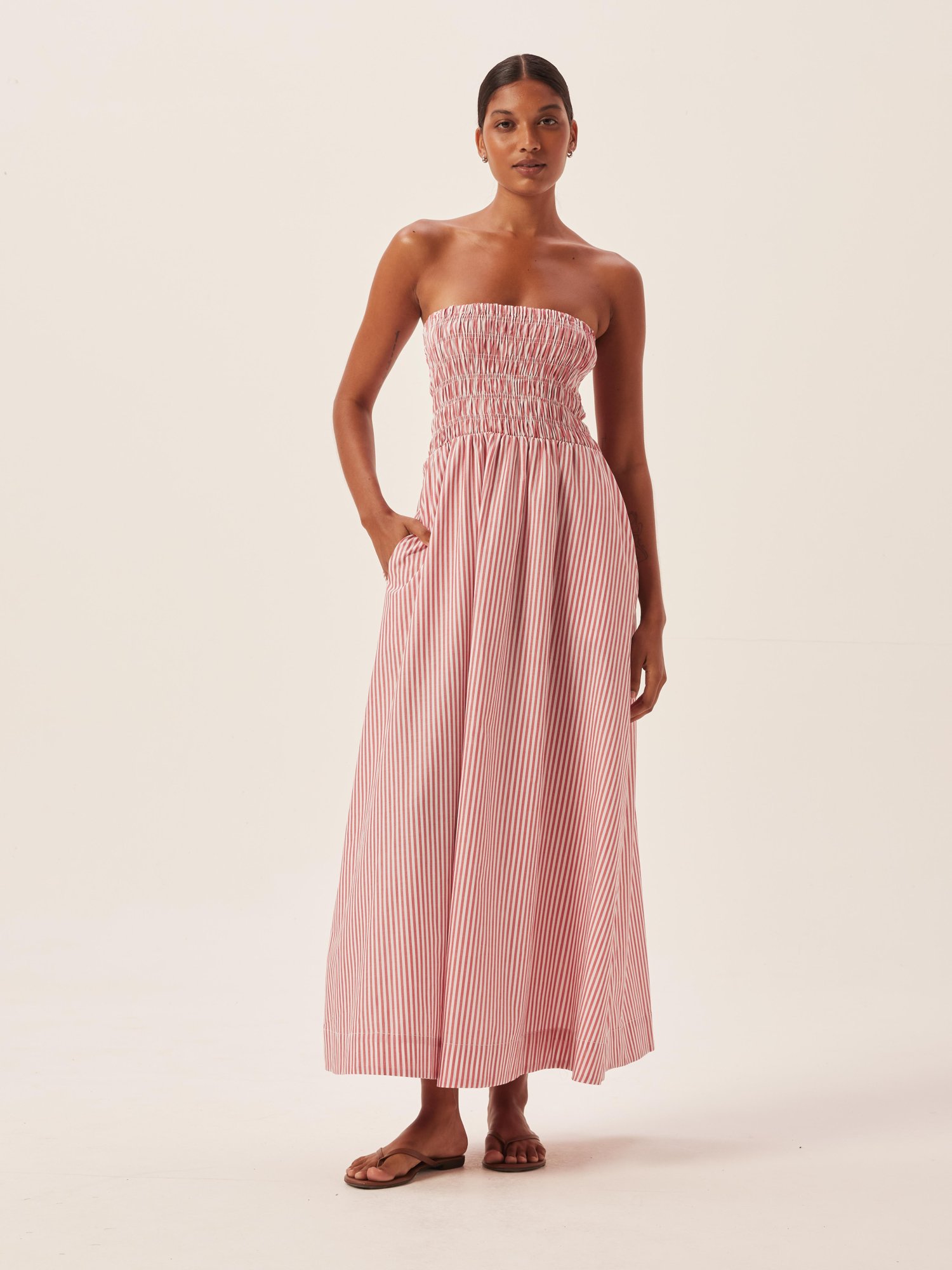 Vestido Lastex Posi Listras - Imagem 2